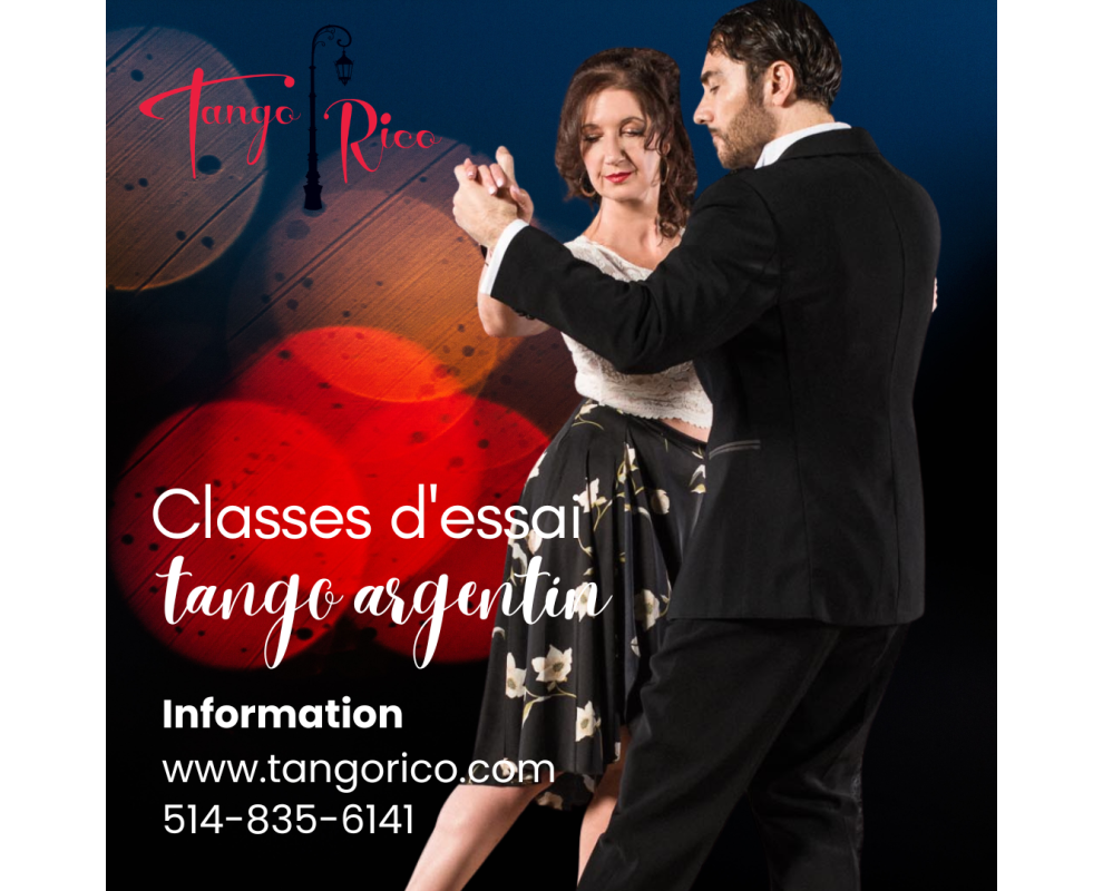 Classes d'essai de tango argentin